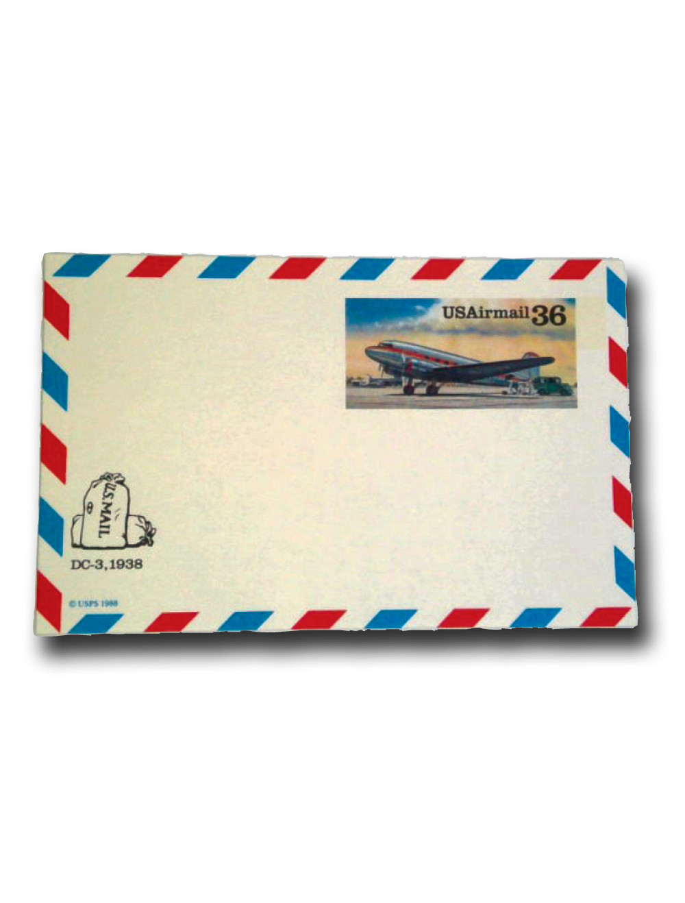 小さな本 U.S. AIRMAIL STAMPS C23 - 1938 6c Airmail Eagle - Mystic Stamp Company