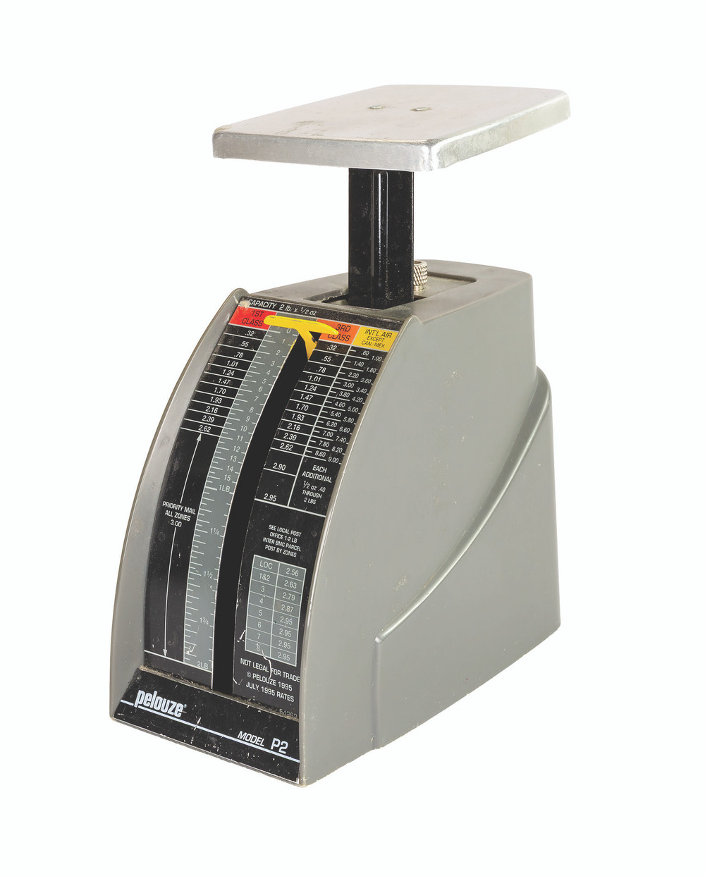 M12523 - Vintage Pelouze Spring Postal Scale circa 1980s - Mystic