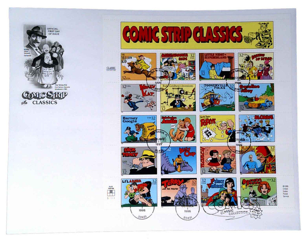 1033190 -- Art Craft Sheet First Day Cover(s) (11 1/2" x 8 11/16" cover size) -- First Day Cover