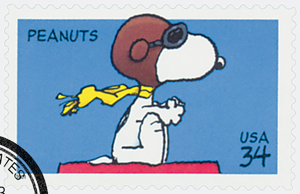 3507 - 2001 34c Peanuts - Mystic Stamp Company