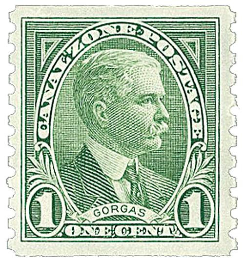 CZ160 - 1975 1c Major General William Crawford Gorga, Green, Canal