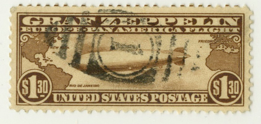 C14 - 1930 $1.30 Graf Zeppelin, Brown - Mystic Stamp Company