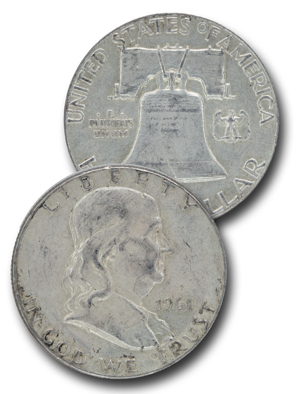 CH-961 - 1961 Benjamin Franklin Half Dollar - Mystic Stamp Company