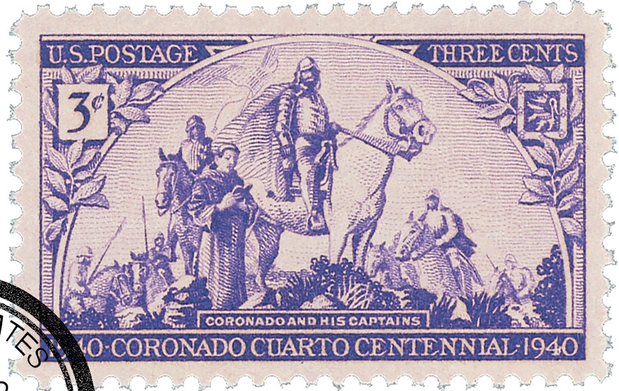 898 - 1940 3c Coronado Expedition - Mystic Stamp Company