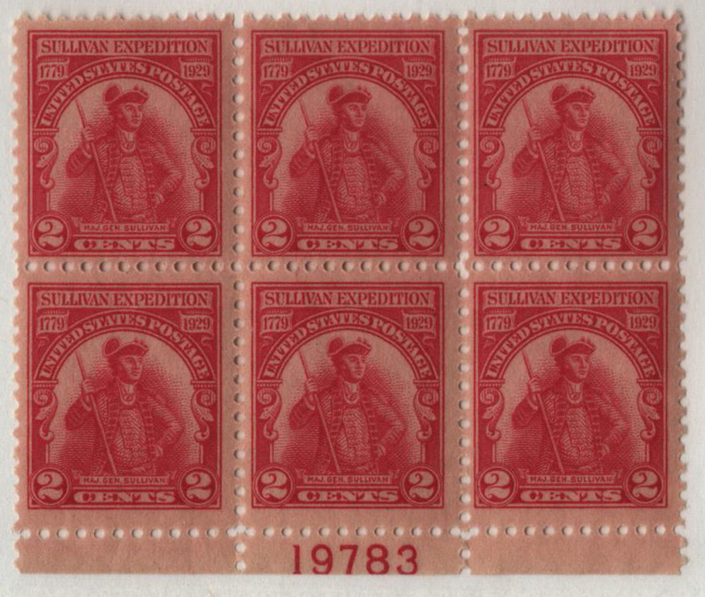 340682 -- Unused Plate Block -- Unused Stamp(s) -- small flaws