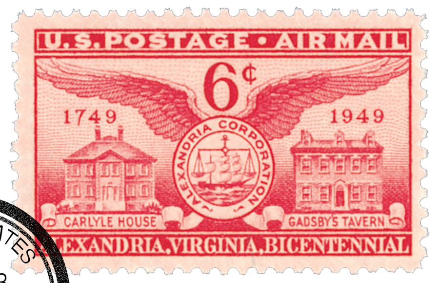 C40 - 1949 6c Alexandria, Virgina Bicentennial - Mystic Stamp Company