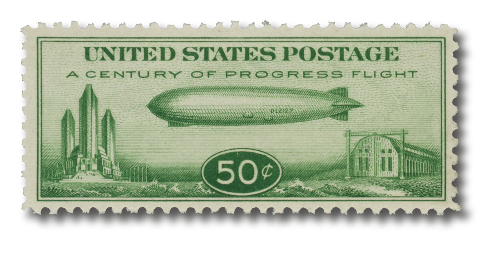 C18 - 1933 50c Century of Progress Issue - Mystic Stamp Company