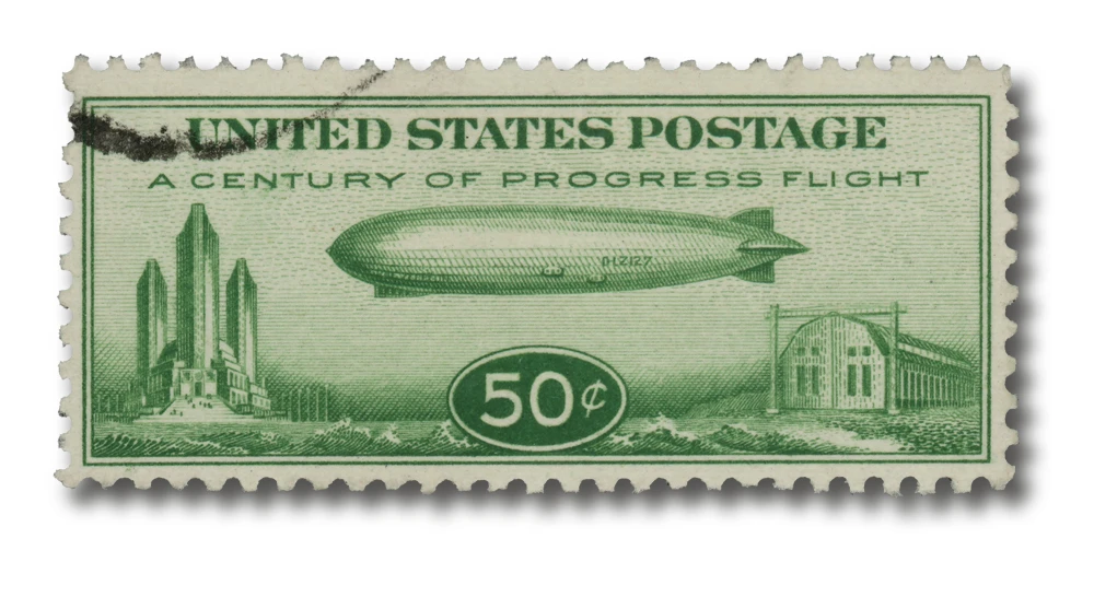 C18 - 1933 50c Century of Progress Issue - Mystic Stamp Company
