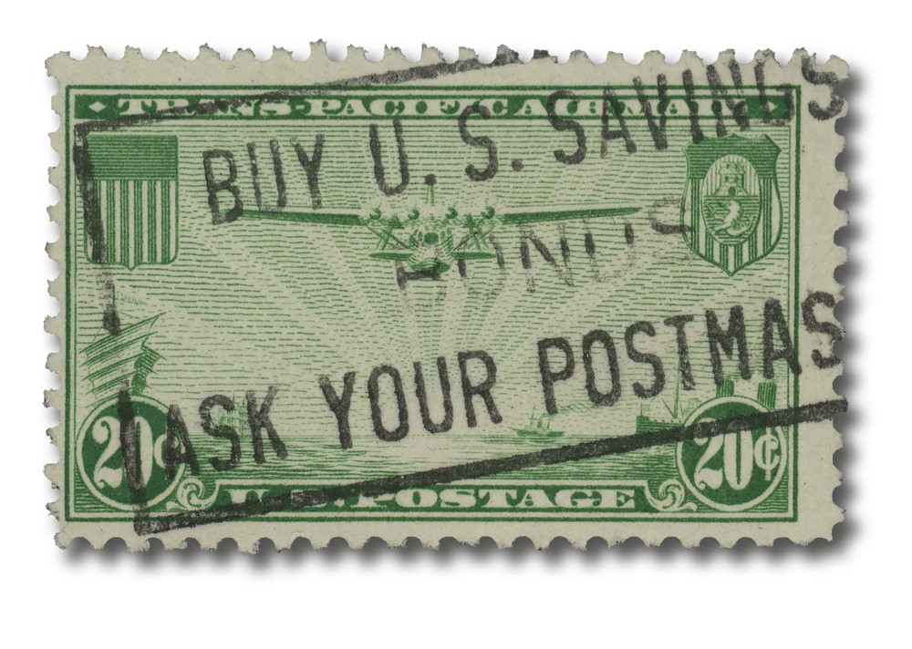 C21 - 1937 20c Trans-Pacific: 