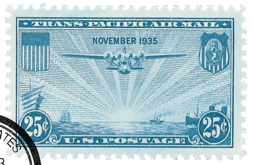 トランスパシフィックエアメール切手 1935年 USAirmail 44 トランスパシフィックエアメール切手 1935年 USAirmail 44