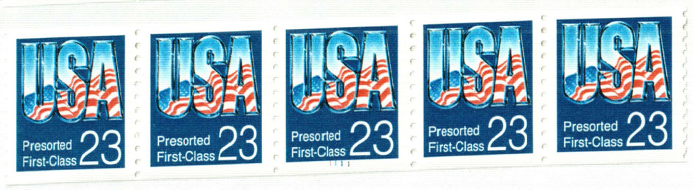 315248 -- Mint Plate Number Coil of 5 -- Mint Stamp(s)