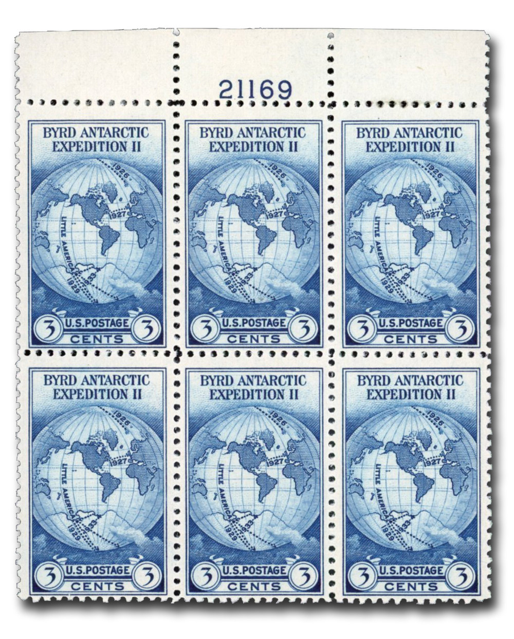 342710 -- Mint Plate Block -- Mint Stamp(s)