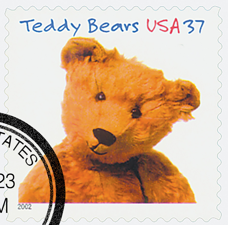 3653 - 2002 37c Teddy Bears: Bruin - Mystic Stamp Company