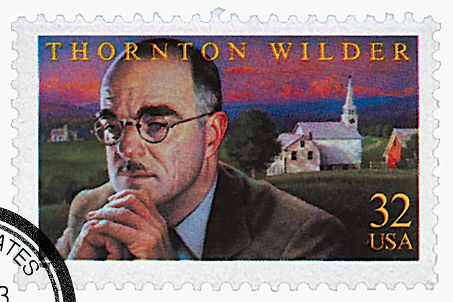 3134 - 1997 32c Literary Arts: Thornton Wilder - Mystic Stamp Company
