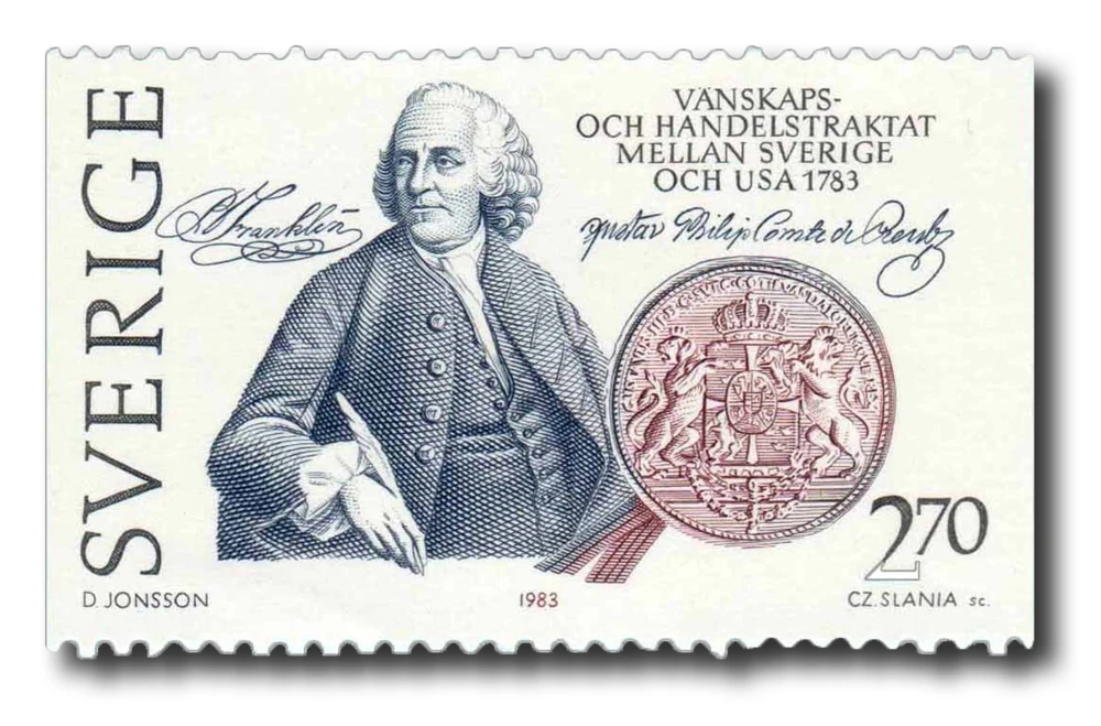 1453 - 1983 Sweden - Mystic Stamp Company