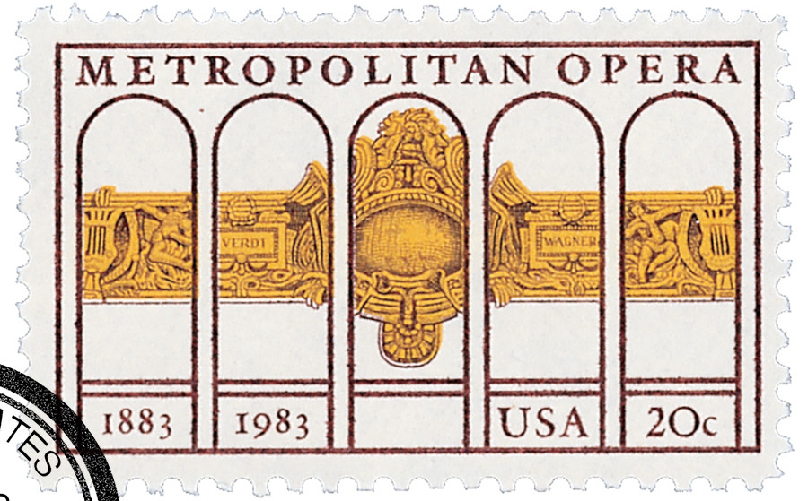 2054 - 1983 20c Metropolitan Opera - Mystic Stamp Company