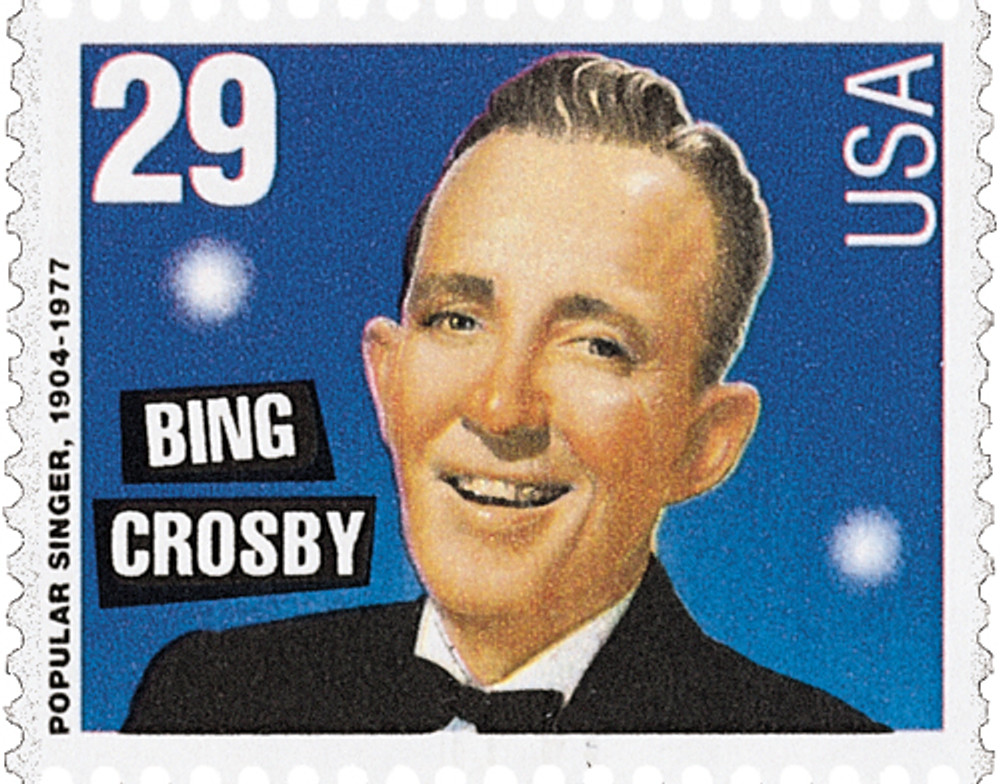 コレクション BIGBANG STAMPS 2850 - 1994 29c Popular Singers: Bing Crosby - Mystic Stamp