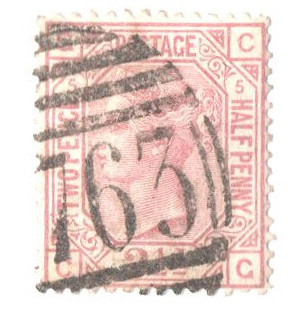 67 - 1876 Great Britain, Queen Victoria - Mystic Stamp Company
