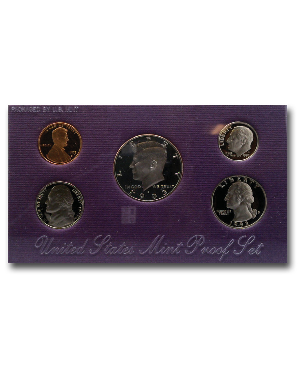 CN1993P - 1993 United States Mint Proof Set, San Francisco Mint