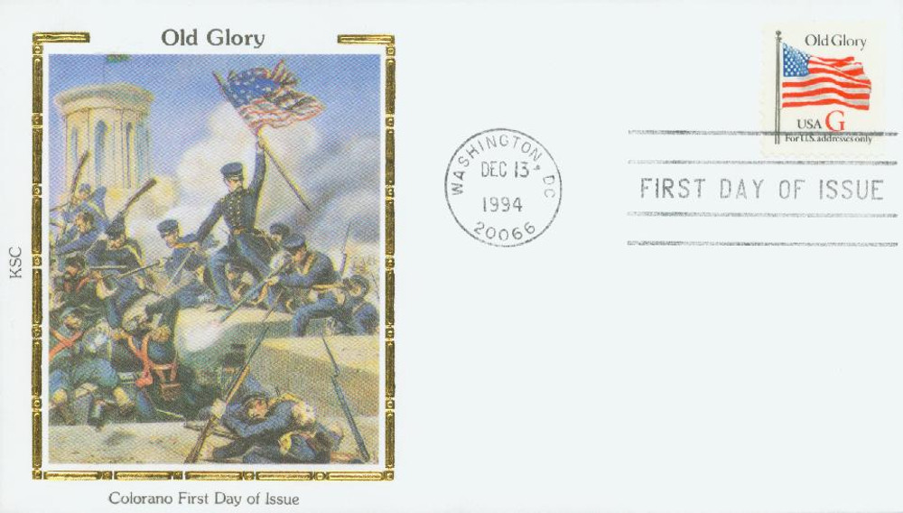 318234 -- Colorano Silk First Day Cover -- First Day Cover