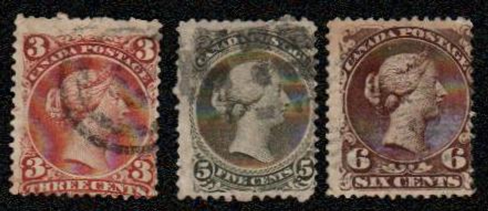 568456 -- Used Stamp(s) -- Used Stamp(s) -- small flaws