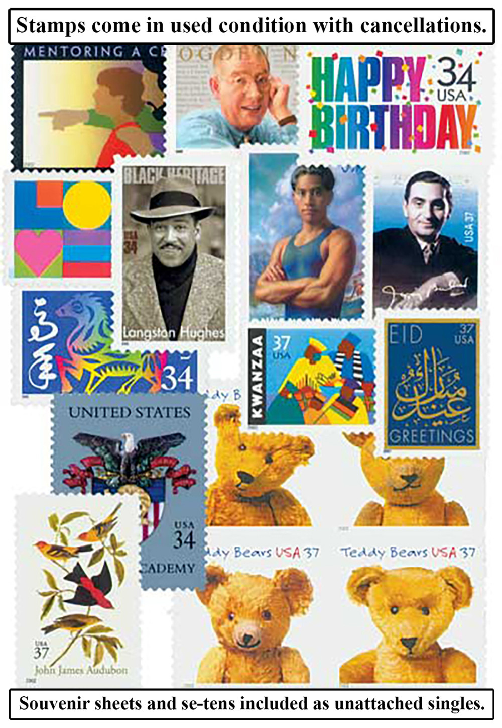299827 -- Used Single Stamp(s) -- Used Stamp(s)