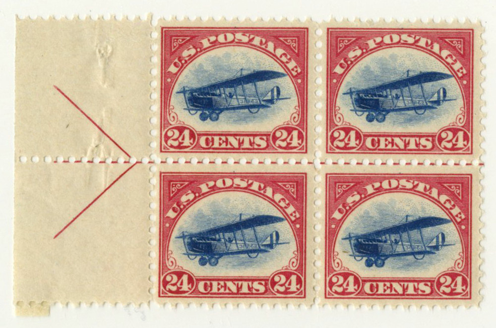 858236 -- Mint Left Arrow Block -- Mint Stamp(s) -- Fine, Never Hinged