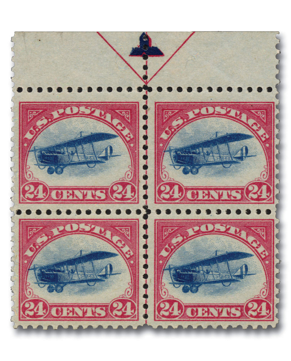 1042295 -- Mint Top Arrow Block -- Mint Stamp(s)