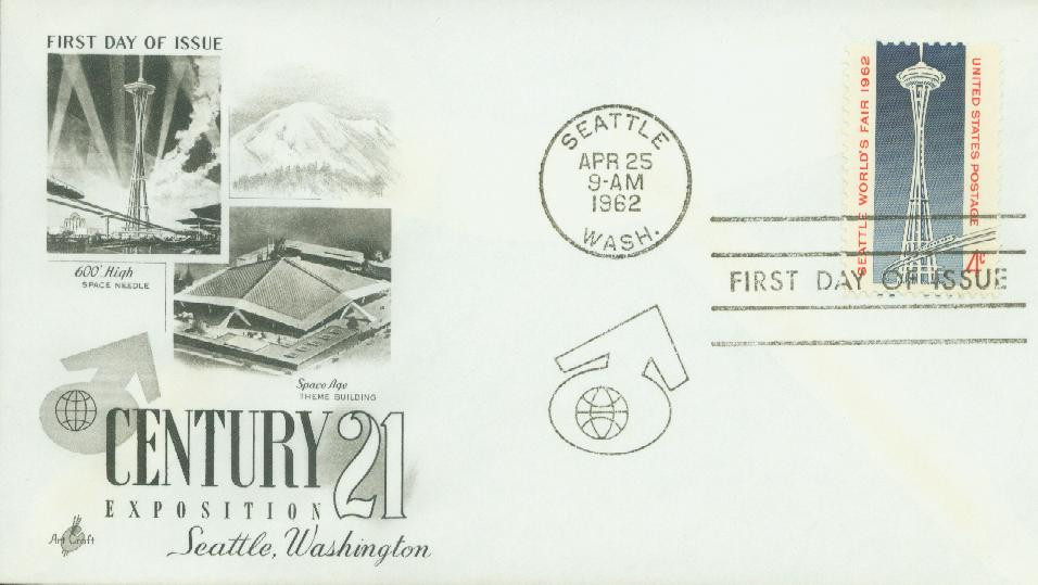 1196 - 1962 4c Seattle World's Fair - Mystic Stamp Company
