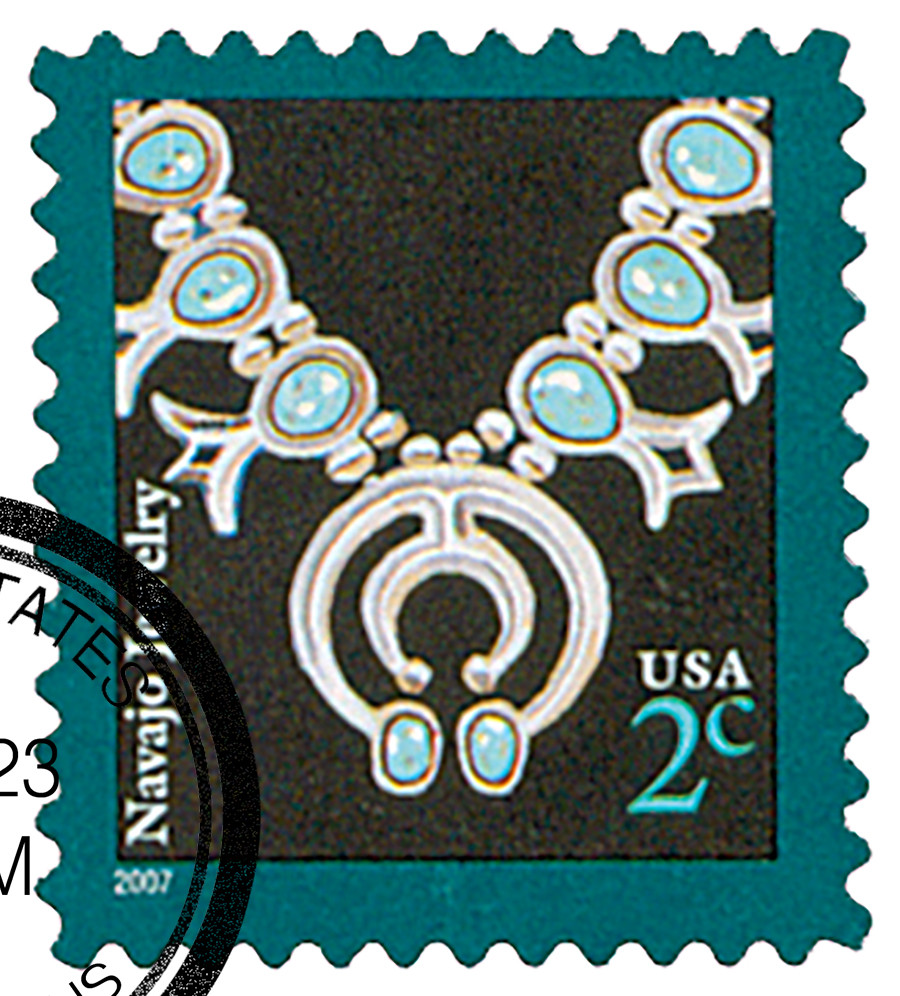 3753 - 2007 2c Navajo Necklace - Mystic Stamp Company