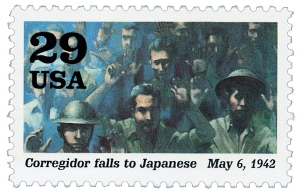2697d - 1992 29c World War II: Corregidor falls to Japanese