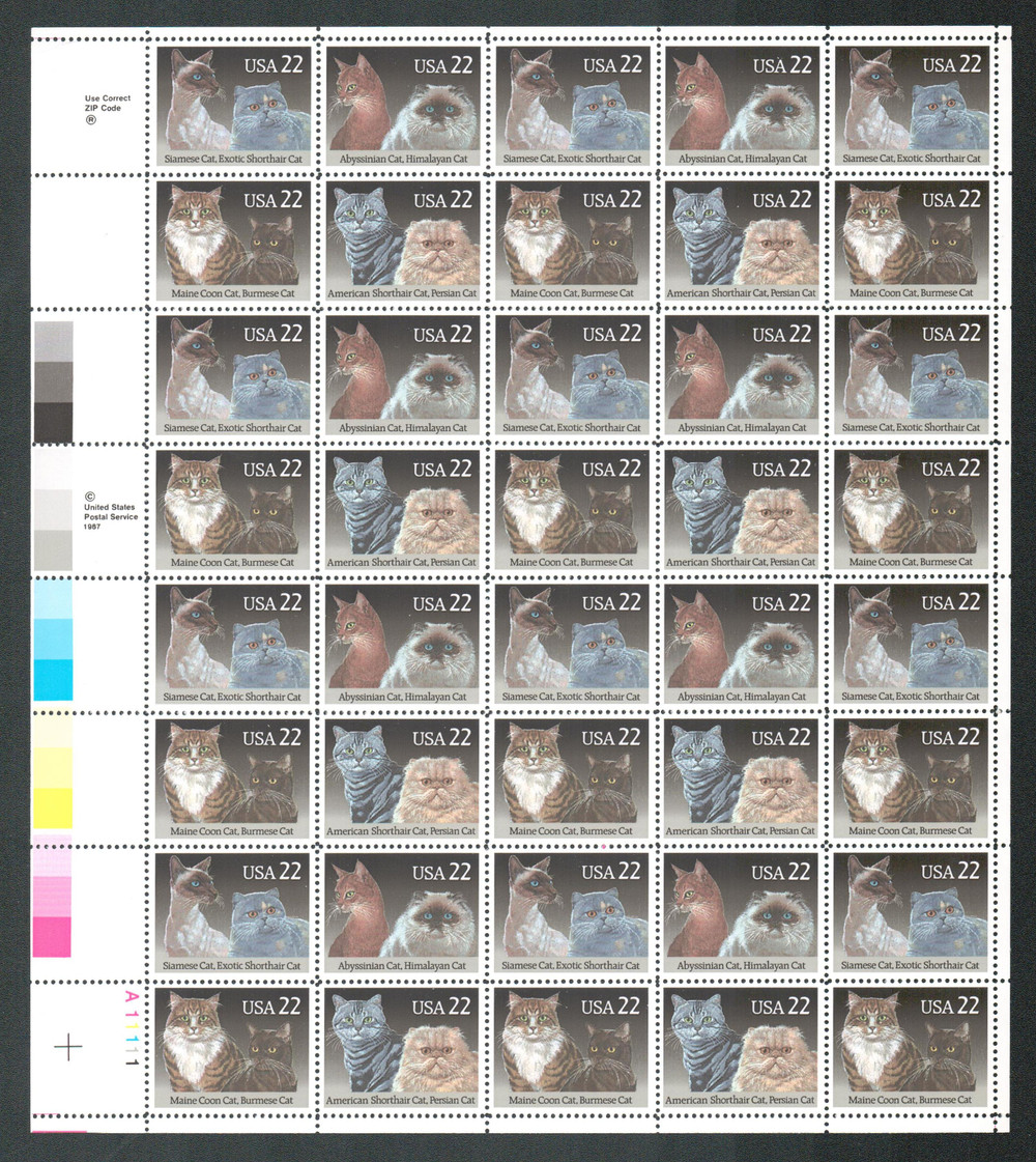 Kitten Stamp Collection こねこ 切手柄 Kitten Stamp Collection