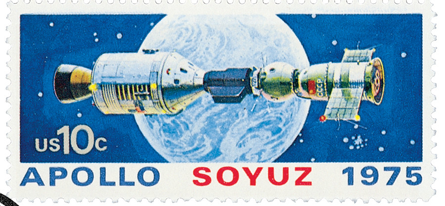 1569 - 1975 10c Apollo-Soyuz Space Mission: After Link-up - Mystic