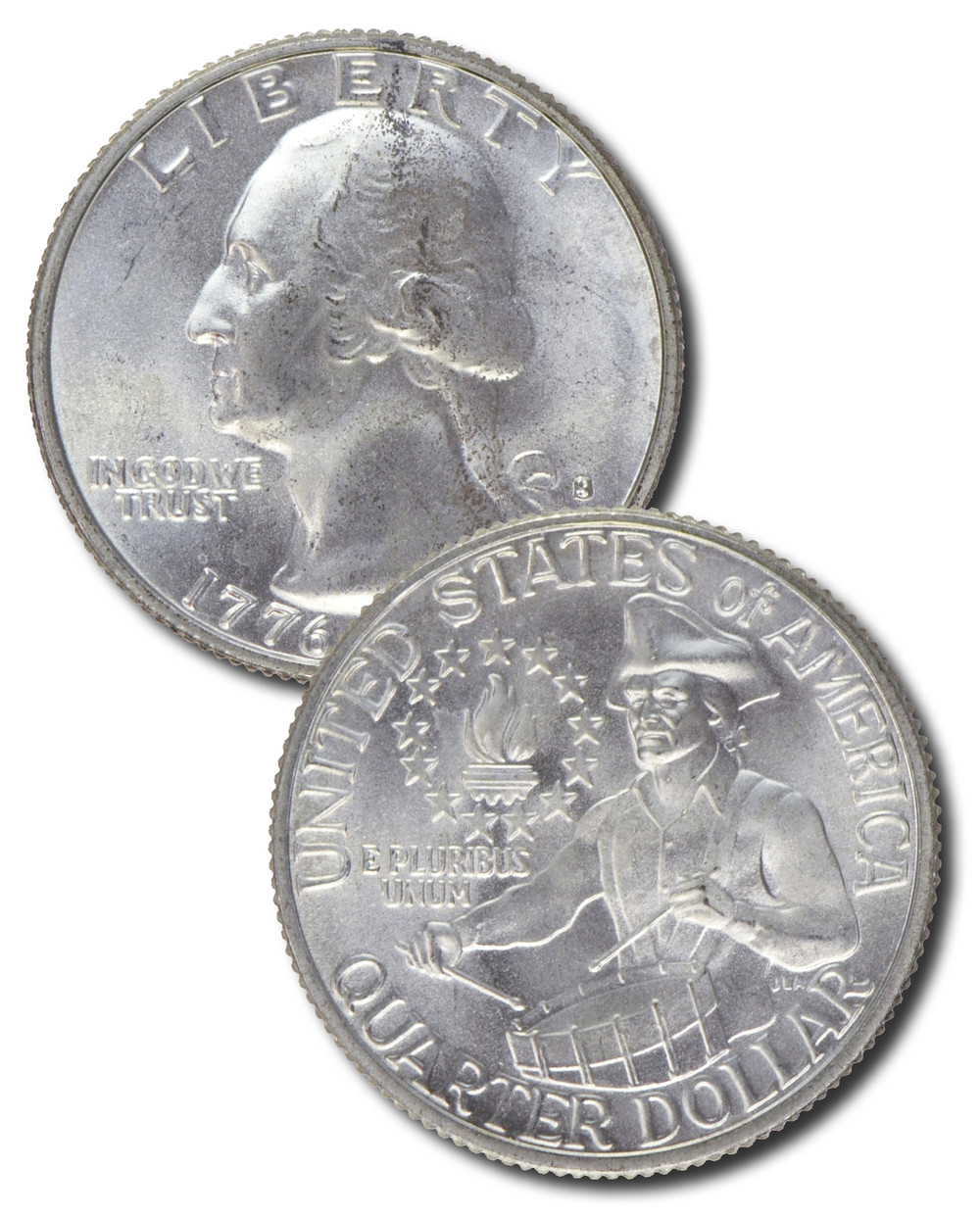 セブンページ 4534735 - 1776-1976 Bicentennial Quarter - Mystic Stamp Company