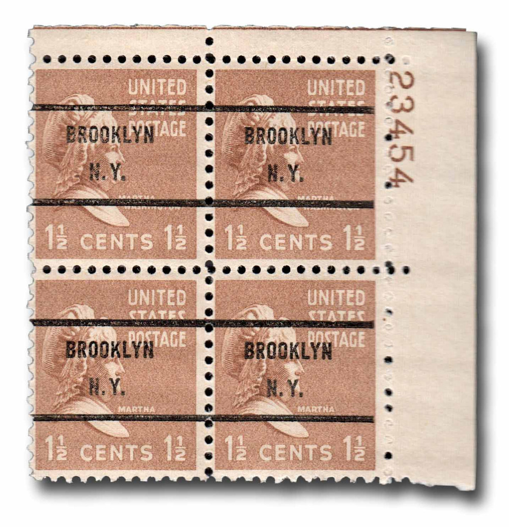 1430578 -- Used Plate Block -- Used Stamp(s)