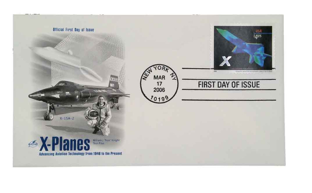 4018 - 2006 $4.05 X-Plane, Priority Mail - Mystic Stamp Company