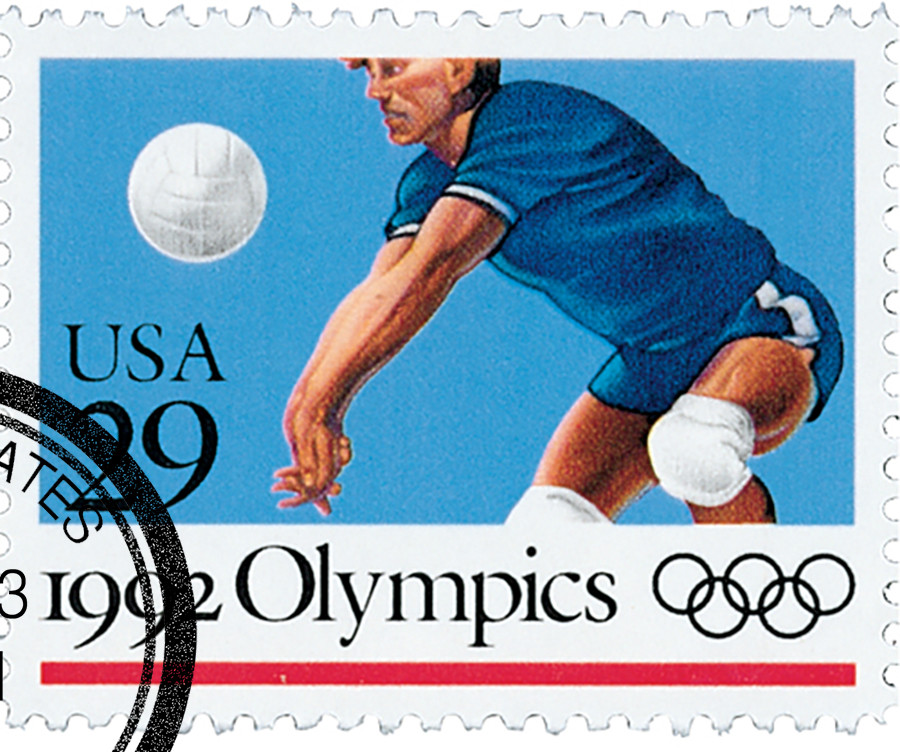 2639 - 1992 29c Summer Olympics: Volleyball - Mystic Stamp Company