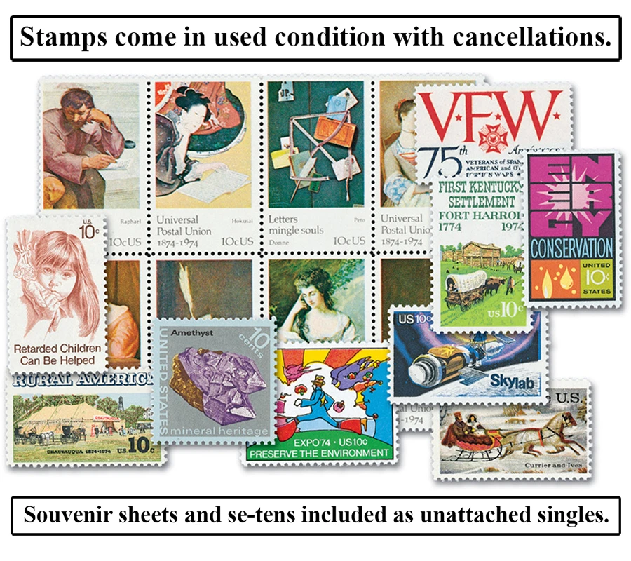 DDR 1974 State Emblem Large Format Stamps – Complete Mint Set Never Hinged – Collectible German Stamps Flags Coats Of Arms - View #12