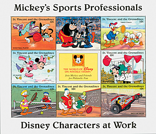 MDS193 - 1996 Disney's Characters At Work - Mickey's Sports Pros
