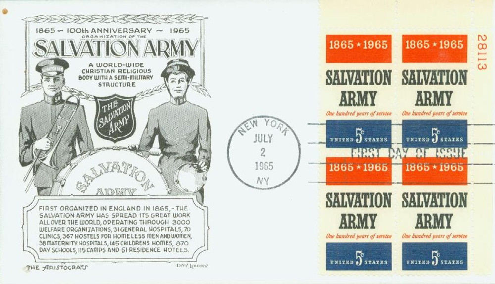 302270 -- First Day Cover Plate Block -- First Day Cover