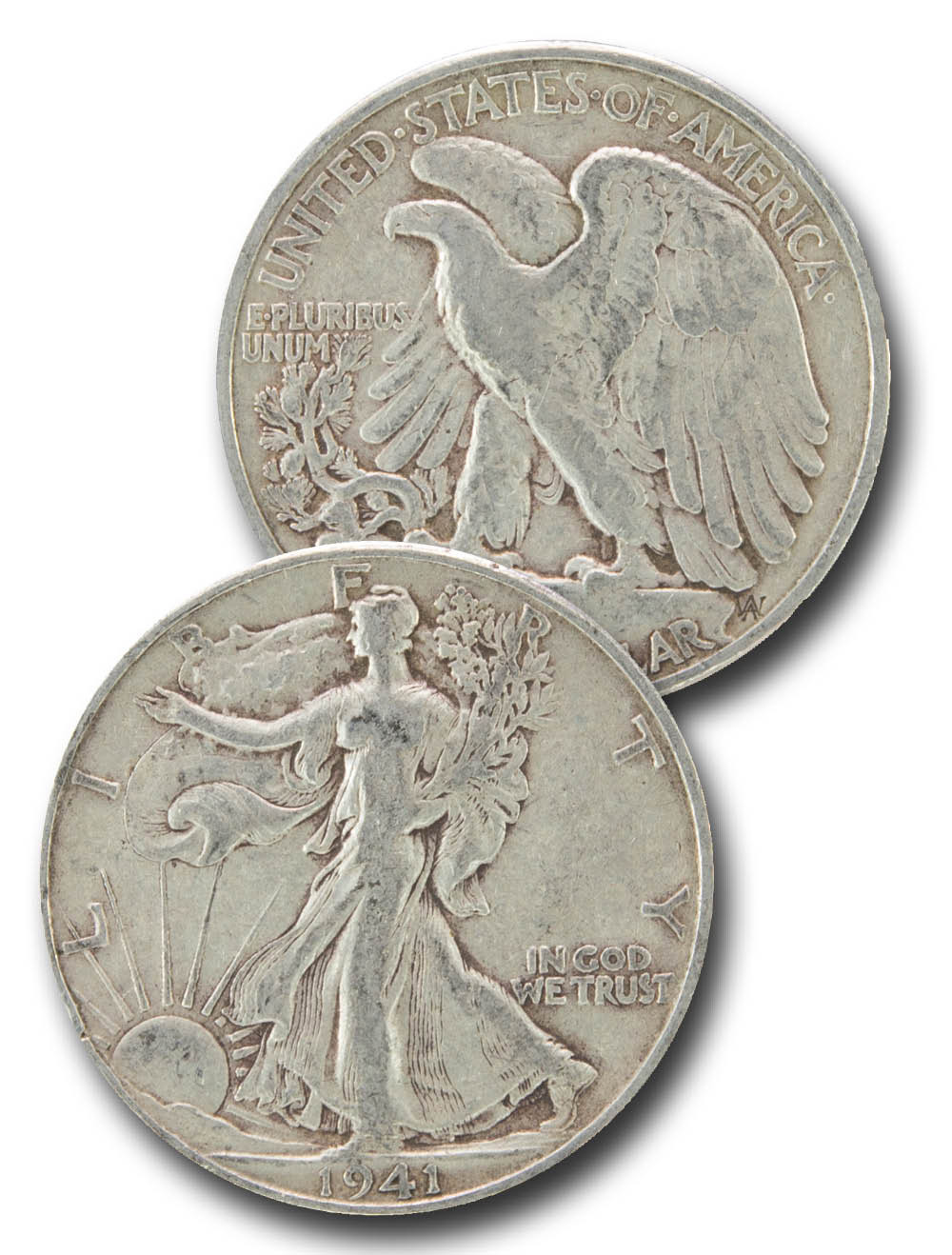 CH-941D - 1941-D Walking Liberty Half Dollar - Mystic Stamp