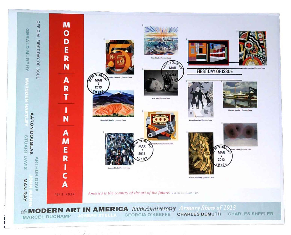 4748 - 2013 First-Class Forever Stamp - Modern Art in