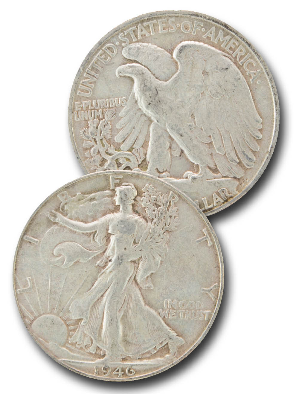 CH-946D - 1946-D Walking Liberty Half Dollar - Mystic Stamp Company