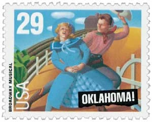 2722 - 1993 29c Oklahoma! - Mystic Stamp Company