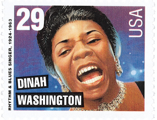 2730 - 1993 29c Legends of American Music: Dinah Washington