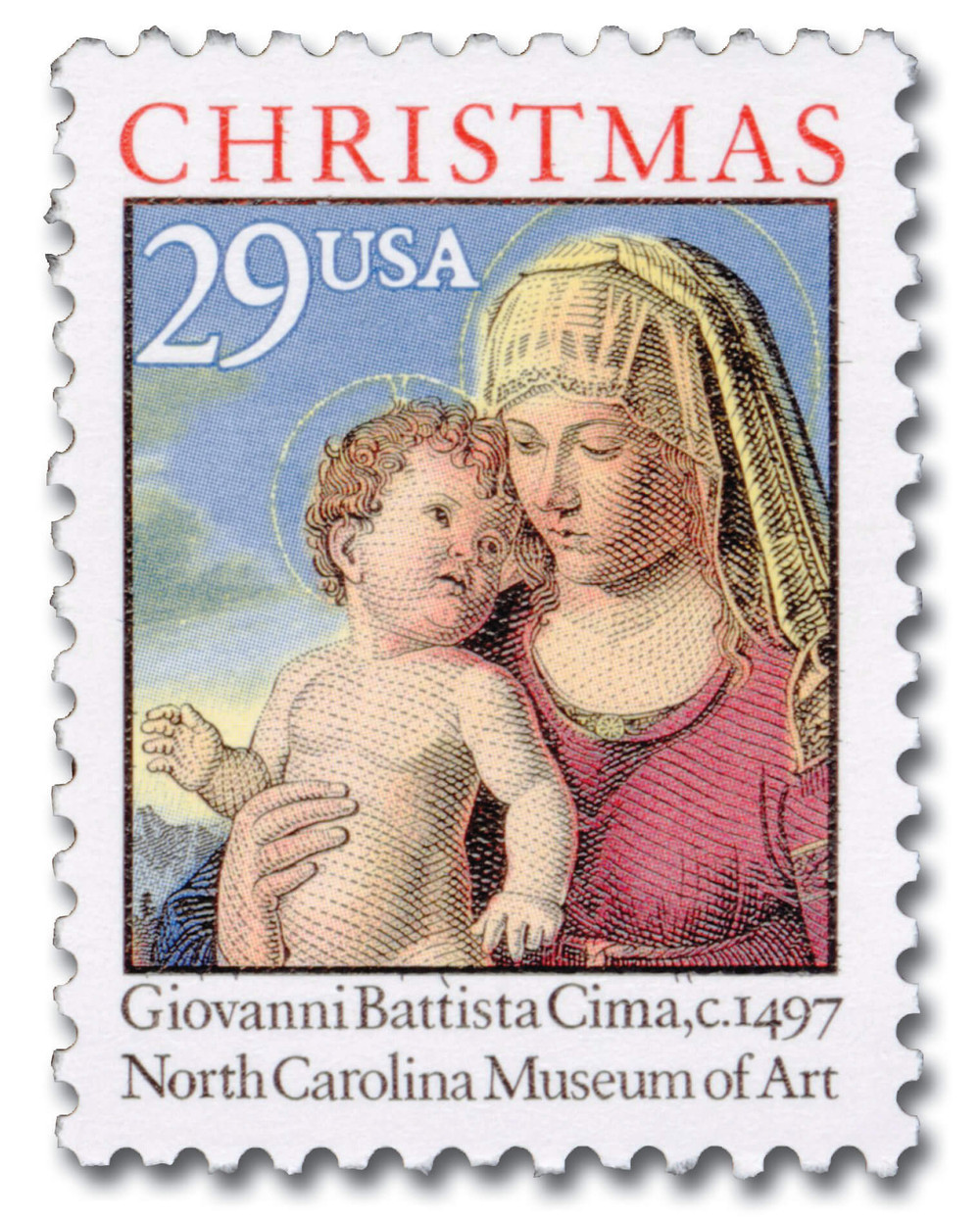 2789 - 1993 29c Madonna & Child - Mystic Stamp Company