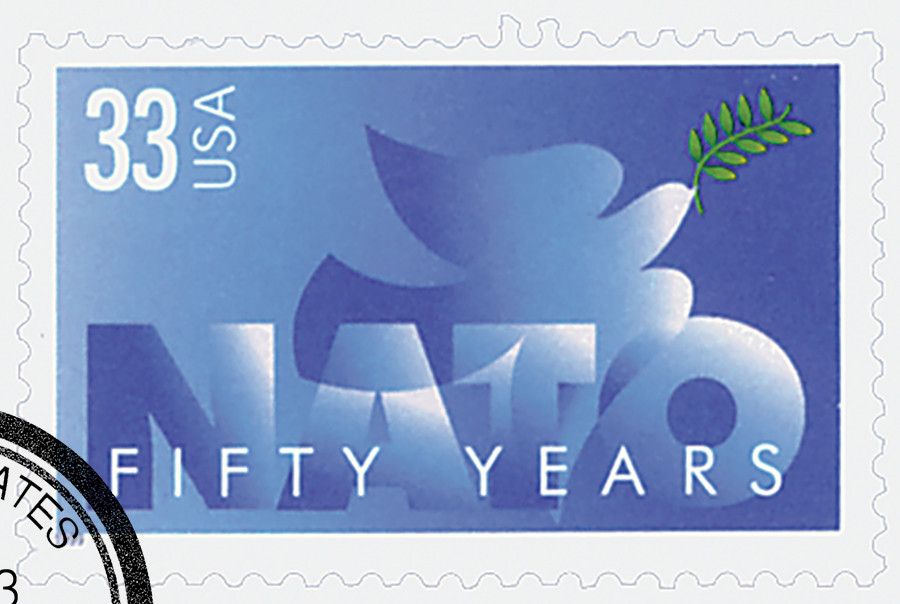 3354 - 1999 33c NATO - Mystic Stamp Company