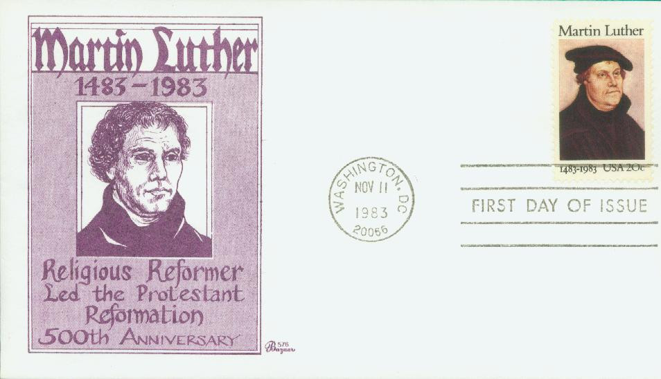 2065 - 1983 20c Martin Luther - Mystic Stamp Company