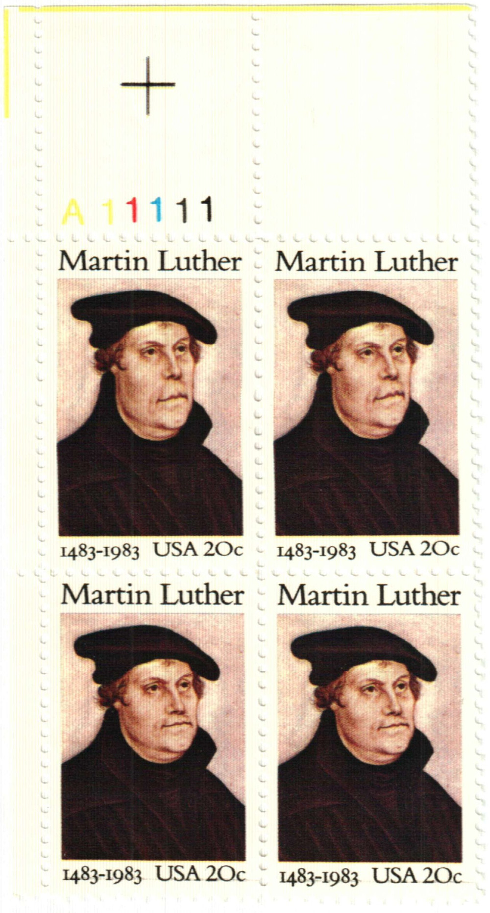 2065 - 1983 20c Martin Luther - Mystic Stamp Company