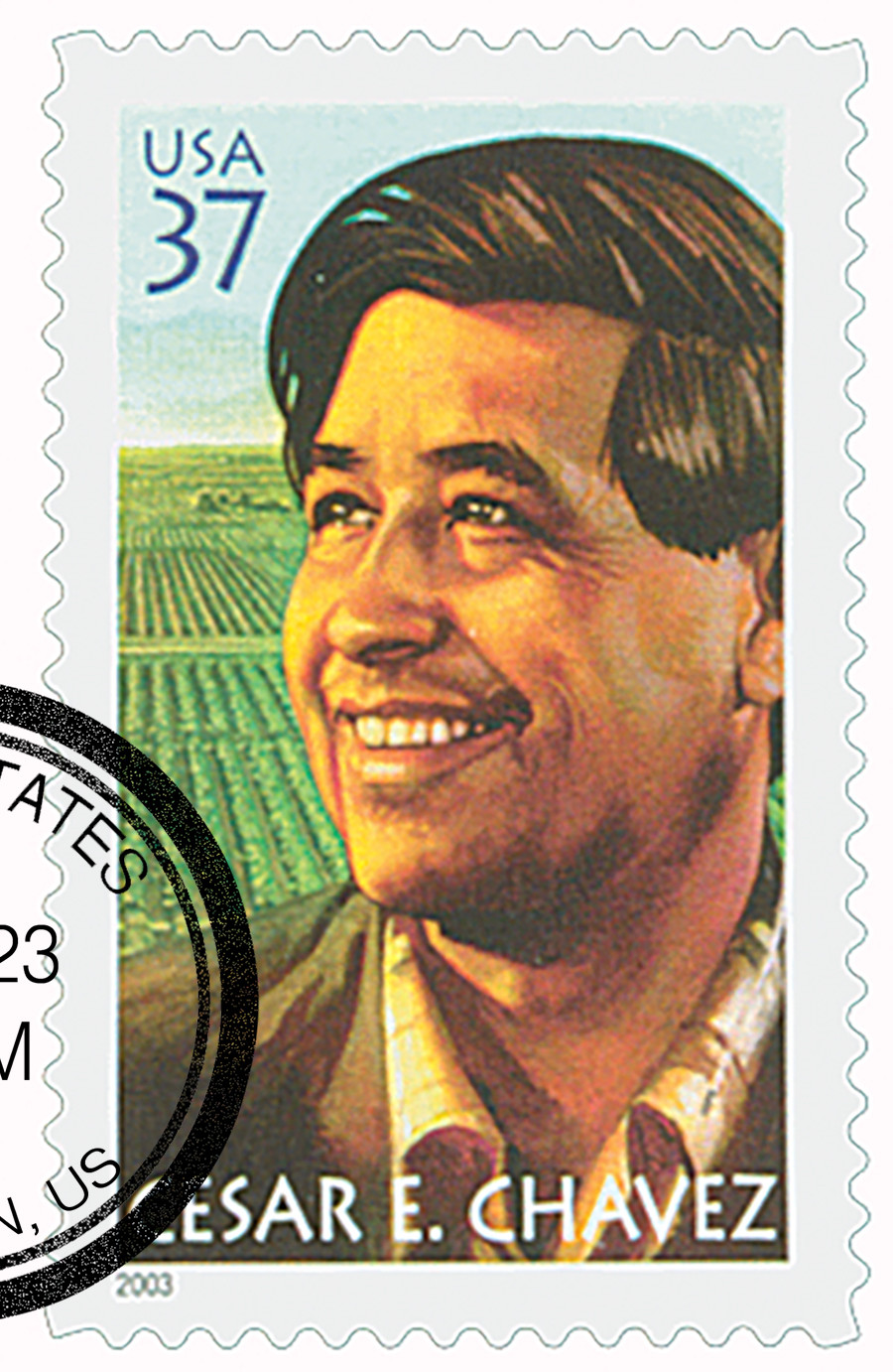 3781 - 2003 37c Cesar E. Chavez - Mystic Stamp Company